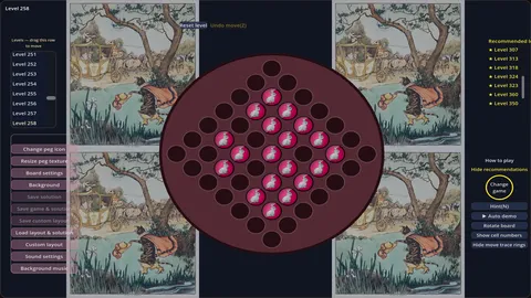 Peg Solitaire Plus screenshot