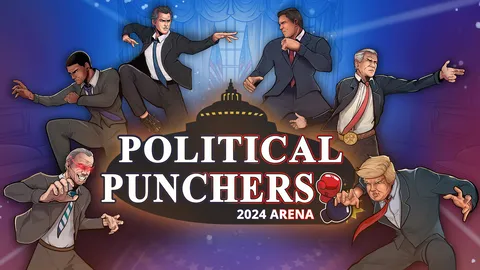 Political Punchers 2024 Arena screenshot