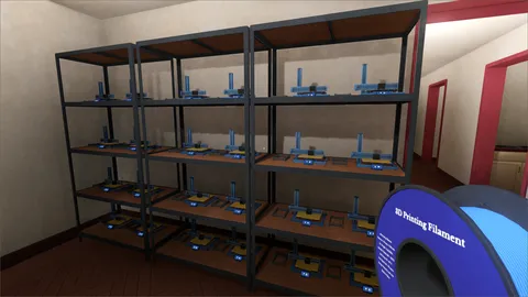 Printfarm Simulator screenshot