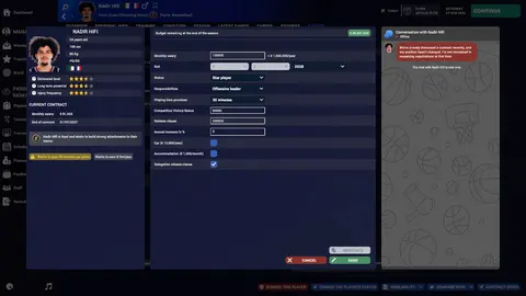 Pro Basketball Manager 2027 screenshot