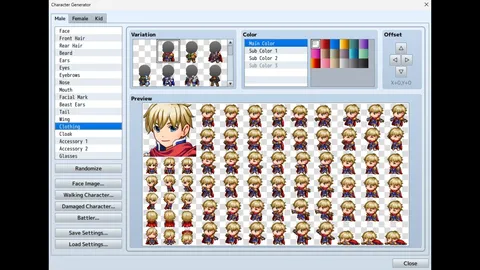 RPG Maker MZ screenshot