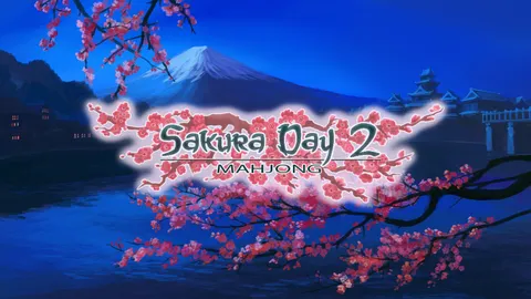 Sakura Day 2 Mahjong screenshot