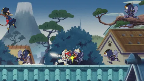 Samurai Pizza Cats: Blast from the Past! screenshot