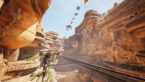 Skybreak Canyon: The Parkour Game screenshot