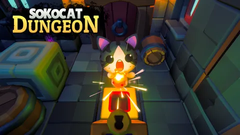 SOKOCAT - DUNGEON screenshot