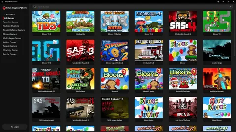 Ninja Kiwi Archive screenshot