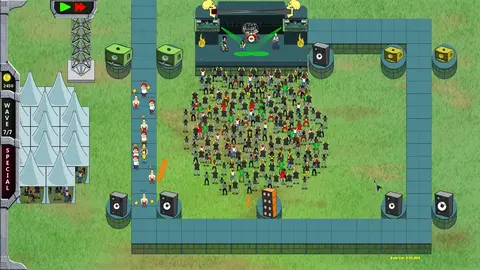 Rock 'N' Roll Defense screenshot