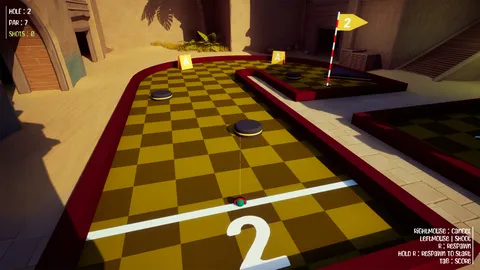Crazy Golf Party screenshot