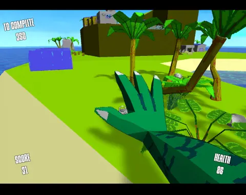Nuclear Lizard Island Rampage screenshot