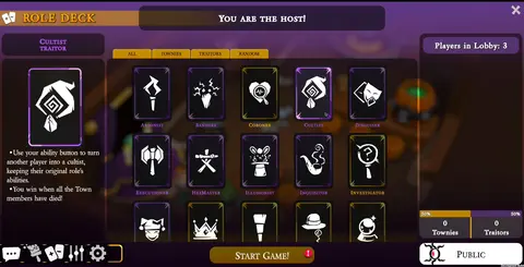 Traitors in Salem screenshot