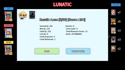 Cirno's Card Class screenshot