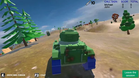 Tanks online screenshot