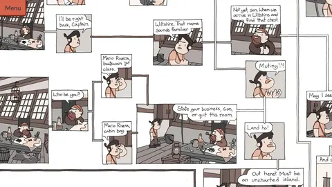The Beyond: An Interactive Comic Book screenshot