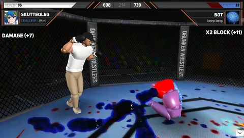 Drunken Wrestlers 2 screenshot