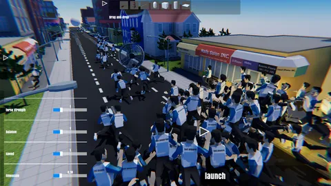 Chat Ragdoll Racing screenshot