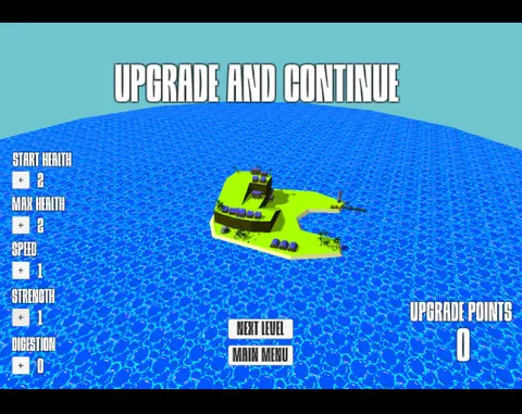 Nuclear Lizard Island Rampage screenshot