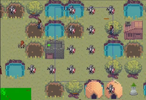 Medieval war simulator RTS screenshot
