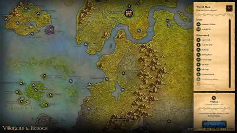 Villagers and Heroes screenshot