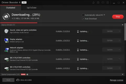 Driver Booster 4 for Steam screenshot