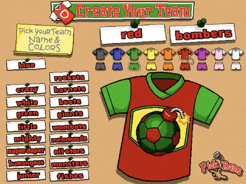 Backyard Soccer '98 screenshot