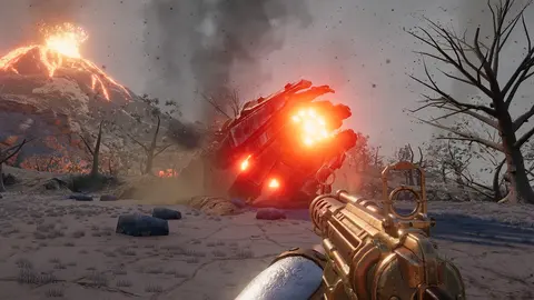 Volcanoids screenshot