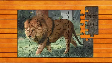 Big Cat Jigsaw Quest screenshot