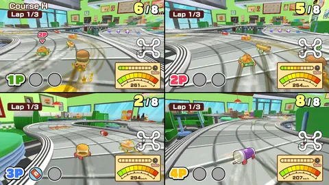 BURGER RACE screenshot