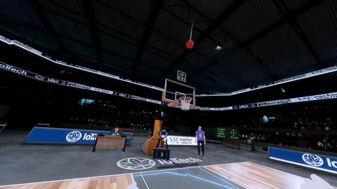 VR Basketball: Training Challenge screenshot