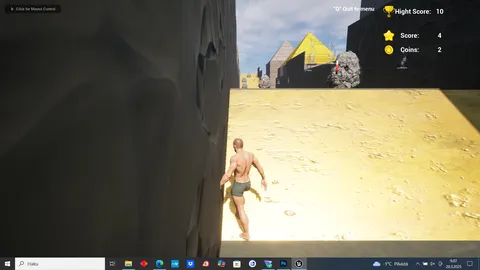 Man Without Clothes Runner screenshot