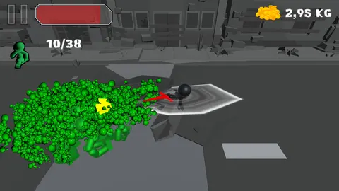Stickman Killing Zombie screenshot