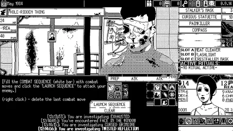 WORLD OF HORROR screenshot