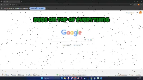Screen BUG screenshot