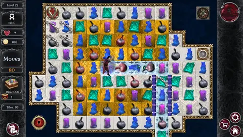 Jewel Match Dracula Collector's Edition screenshot