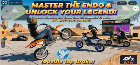 Wheelie King 8 - Motorbike simulator 3D screenshot