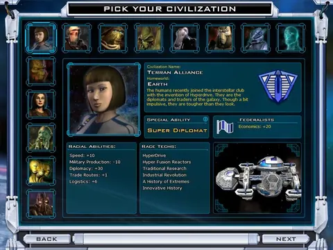 Galactic Civilizations II: Ultimate Edition screenshot