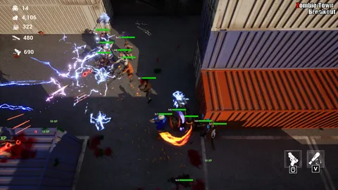 Zombie Town Breakout screenshot