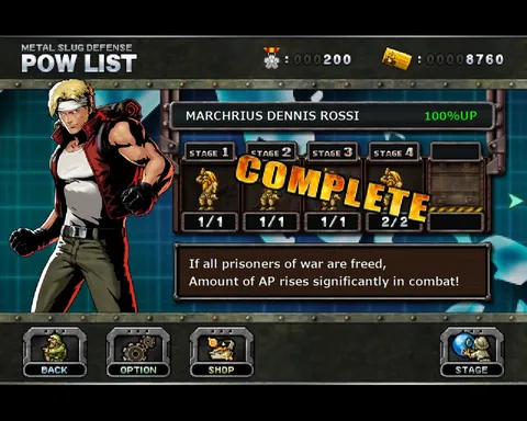 METAL SLUG DEFENSE screenshot