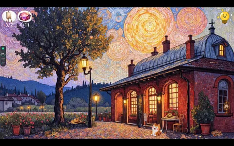 Meow Time Machine: VAN GOGH screenshot
