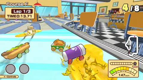 BURGER RACE screenshot