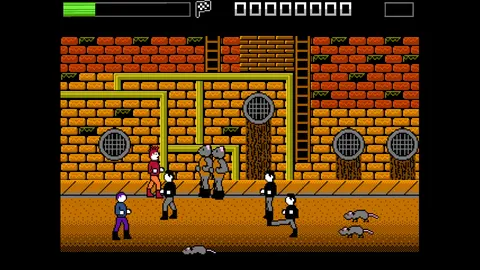 Retro Endurance 8bit screenshot