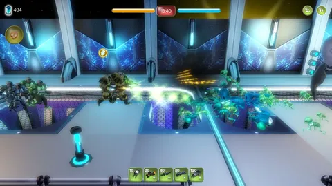 Alien Hallway screenshot