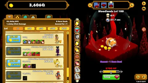 Clicker Heroes screenshot