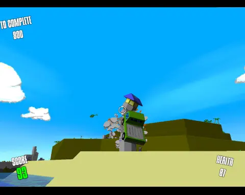 Nuclear Lizard Island Rampage screenshot