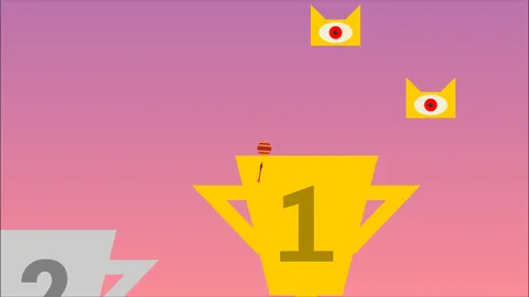 Launching Over It screenshot