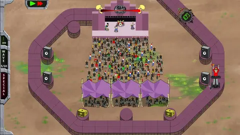 Rock 'N' Roll Defense screenshot