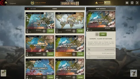 Supremacy: Call of War 1942 screenshot