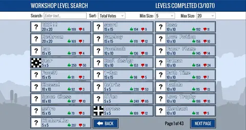 Picross Touch screenshot