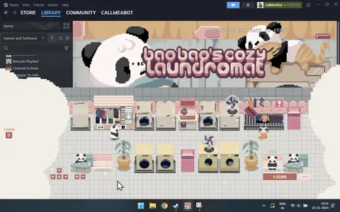 Bao Bao's™ Cozy Laundromat screenshot