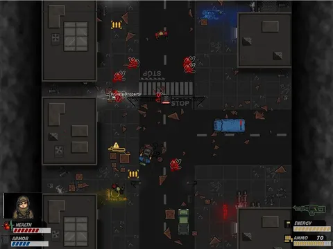 Neon Hardcorps screenshot