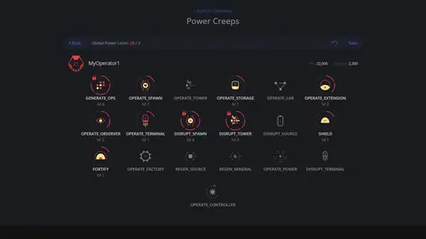 Screeps: World screenshot